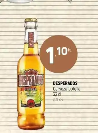 Coviran Desperados Cerveza Botella 33cl oferta