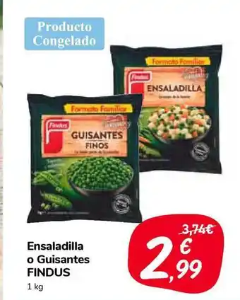 Carrefour Market Findus Ensaladilla O Guisantes 1kg oferta