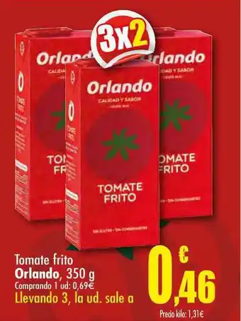 Unide Supermercados Orlando Tomate Frito 350g oferta