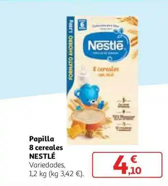 Alcampo Nestlé Papilla 8 Cereales 1.2kg oferta