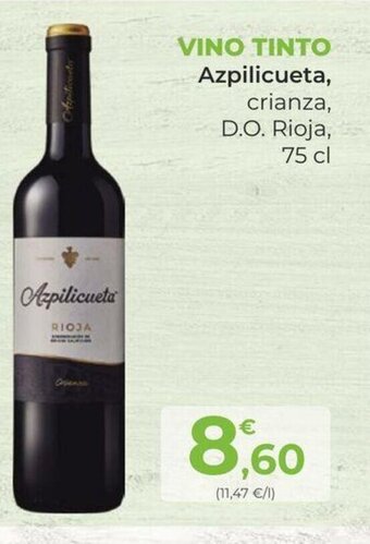 SPAR VINO TINTO Azpilicueta, crianza, D.O. Rioja, 75 cl oferta