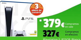 CeX Playstation 5, 825gb, blanca, caja oferta
