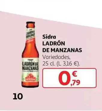 Alcampo Ladrón De Manzanas Sidra 25cl oferta