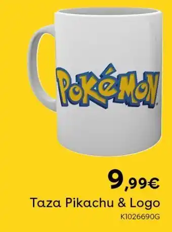 ToysRus Pokemon - taza pikachu & logo oferta