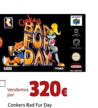 CeX Conkers bad fur day oferta