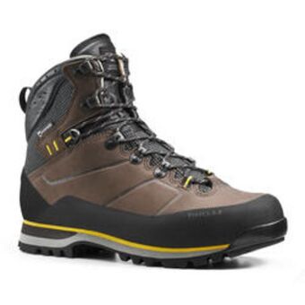 Decathlon Botas de montaña y trekking impermeables de piel hombre forclaz trek 900 oferta