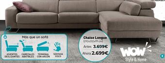 Mubak Chaise longue oferta