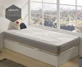 La Tienda Home Colchón viscoelástico memory black junior oferta