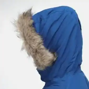 Decathlon Parka salinger ii de piel sintética para hombre azul aviador oferta