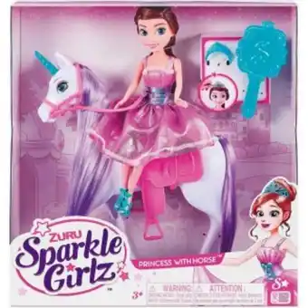 Juguetoon Sparkle girlz princesa con unicornio oferta