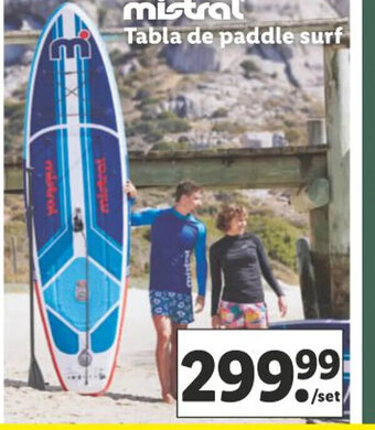 Lidl Tabla de paddle surf oferta