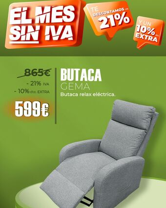 OKSofas Sofá relax oferta