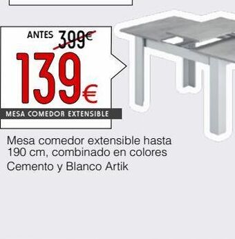 Atrapamuebles Mesa de comedor oferta