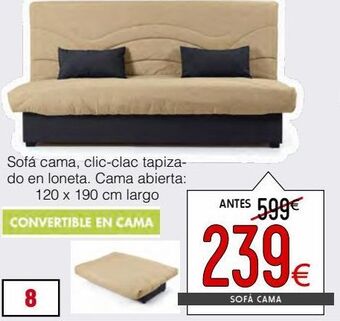Atrapamuebles Sofá cama oferta