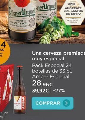 La tienda en casa Cerveza oferta