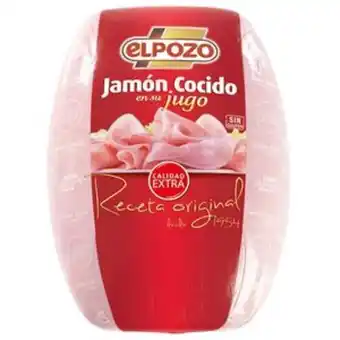 Plenus Supermercados Jamón cocido en su jugo oferta