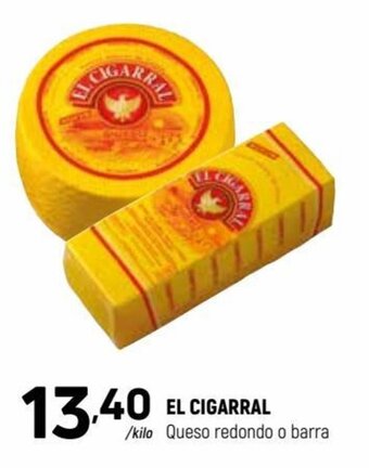 Coviran EL CIGARRAL Queso redondo o barra oferta