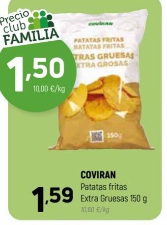 Coviran COVIRAN Patatas fritas Extra Gruesas 150 g oferta