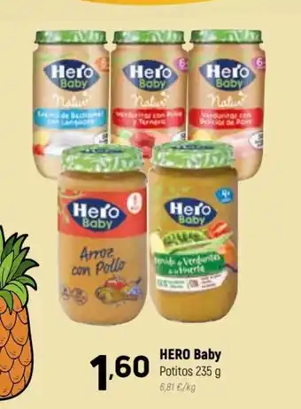 Coviran HERO Baby Potitos 235 g oferta