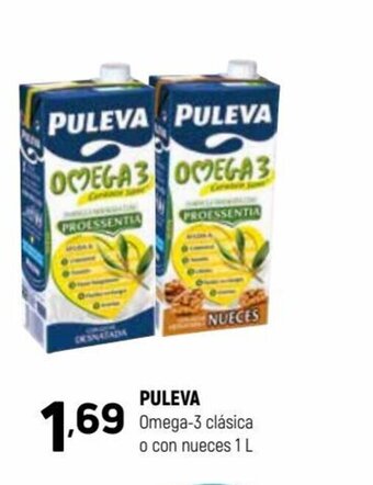 Coviran PULEVA Omega-3 clásica o con nueces 1 L oferta