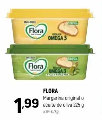 Coviran FLORA Margarina original o aceite de oliva 225 g oferta