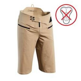 Decathlon Pantalón ciclismo mtb allmountain hombre rockrider am v2 beige oferta