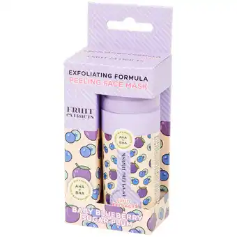 Action Mascarilla facial exfoliante extractos de fruta oferta