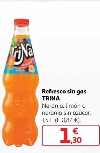 Alcampo Refresco sin gas trina oferta