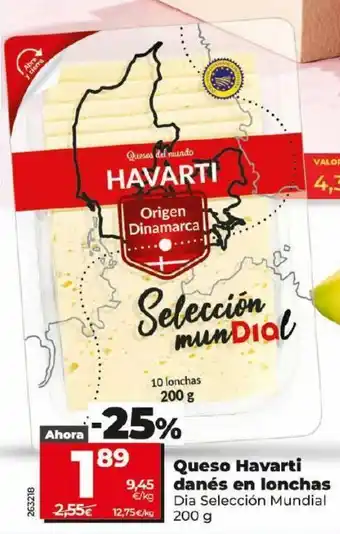 Maxi Dia Queso havarti dia oferta