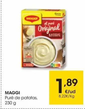 Eroski Puré de patatas maggi oferta