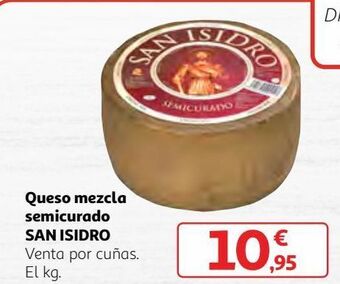Alcampo Queso mezcla semicurado san isidro oferta
