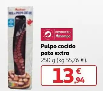 Alcampo Pulpo cocido alcampo oferta