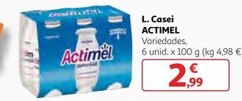 Alcampo Actimel danone oferta