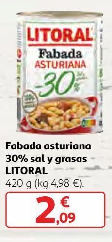 Alcampo Fabada litoral oferta