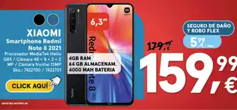 Worten Xiaomi Smartphone Redmi Note 8 2021 oferta