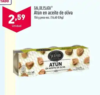 ALDI SAL DE PLATAⓇ Atún en aceite de oliva oferta