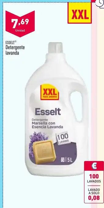 ALDI ESSELTⓇ Detergente lavanda oferta