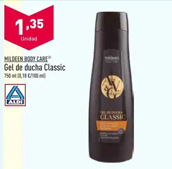 ALDI MILDEEN BODY CAREⓇ Gel de ducha Classic oferta