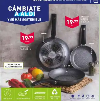 ALDI SAN IGNACIOⓇ Sartenes oferta