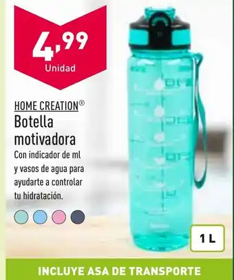ALDI HOME CREATIONⓇ Botella motivadora oferta