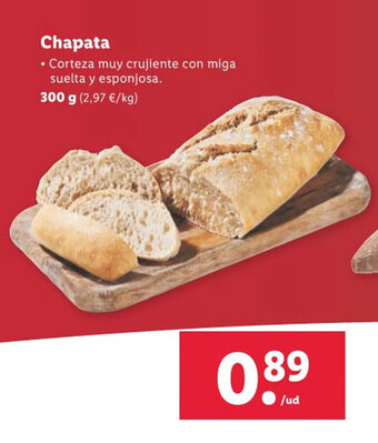Lidl Chapata oferta