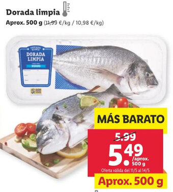 Lidl Dorada limpia oferta