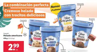 Lidl Gelatelli Helado americano 418 g oferta