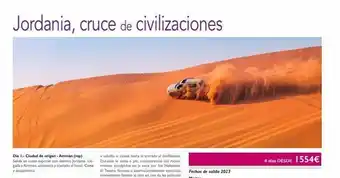 Nautalia Viajes Jordania, cruce de civilizaciones dia i. ciudad de origen - ammán (mp) salida en vuelo especial con destino jordania le-gada oferta