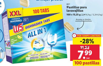 Lidl Pastillas para lavavajillas oferta