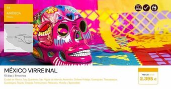 Tui Travel PLC Viajes a américa oferta