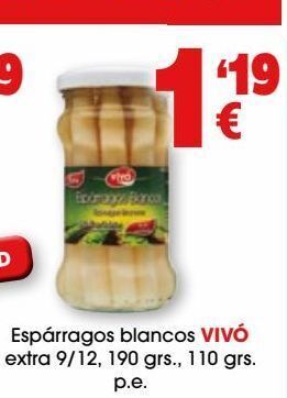 TOP Cash & Carry Espárragos blancos vivó oferta