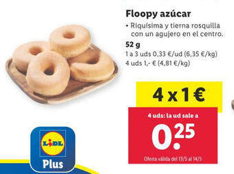Lidl Floopy azúcar oferta