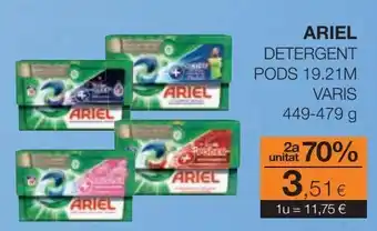 Plusfresc Detergente ariel oferta