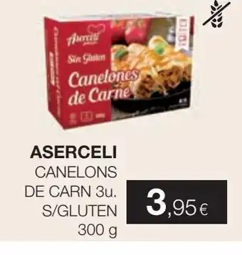 Plusfresc Canelones de carne aserceli oferta